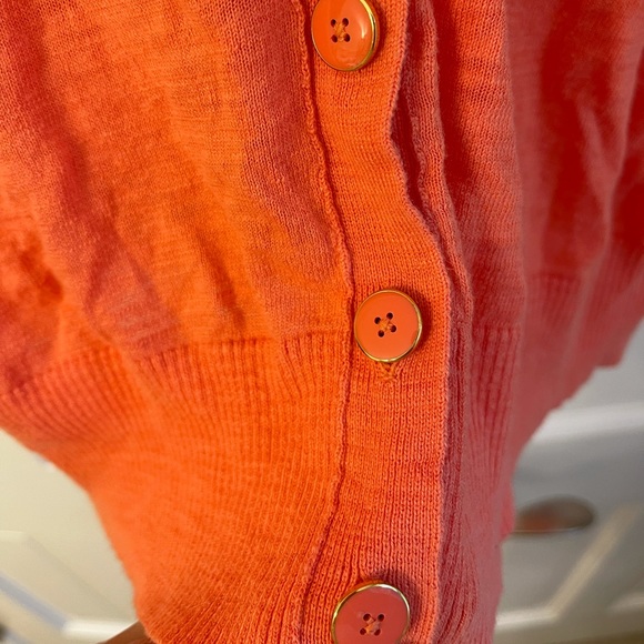 Banana Republic coral cardigan - Picture 5 of 6